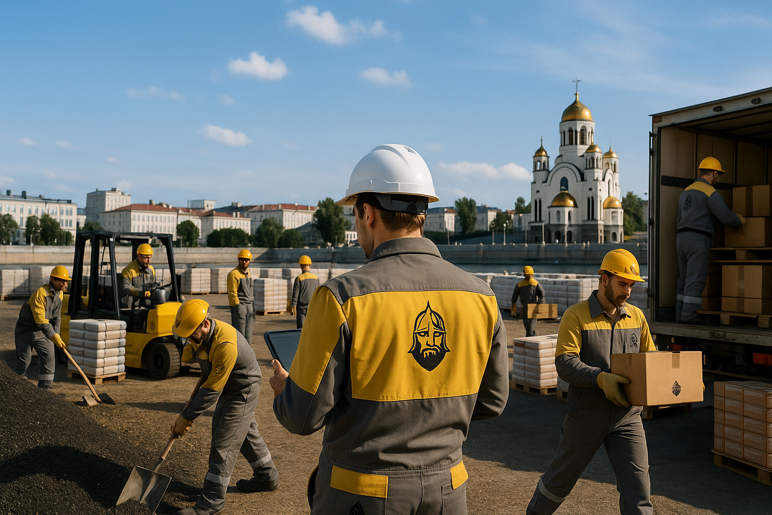 Разные форматы рабочих бригад для бизнеса в Екатеринбурге летом