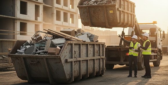 Как вывезти строительный мусор